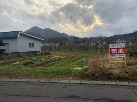 碇ヶ関鯨森（碇ケ関駅） 現地土地写真